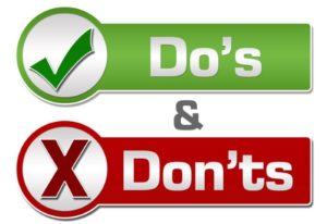 The Do's and Don'ts of Apartment Living