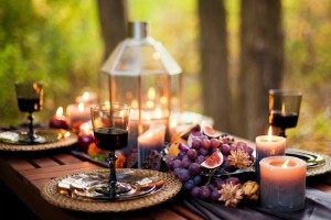 Marsala Wine and Amethyst Orchid fall colors