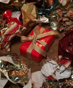 Apartment Holiday Clutter